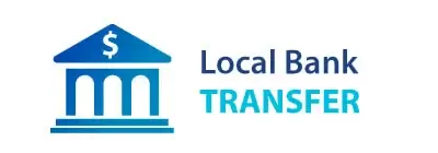 tulisan lokal bank dengan icon bank